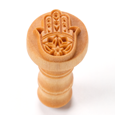 MKM Hamsa 2.5cm wood stamp